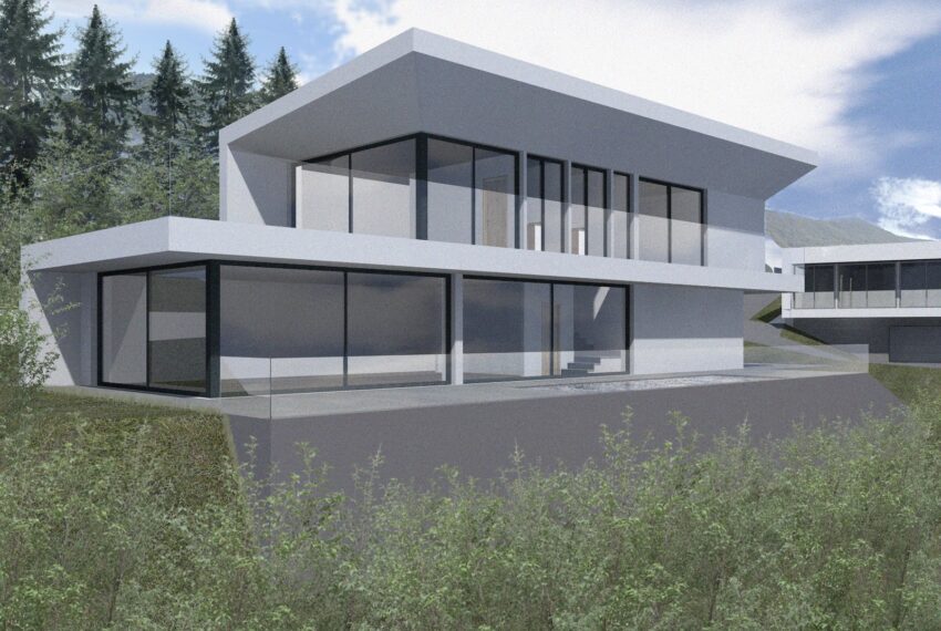 villa con piscina in vendita