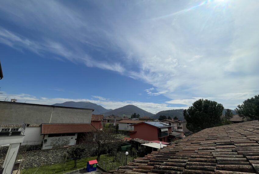 vista da terrazzo casa Nembro